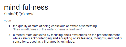 mindfulness definition challenge join